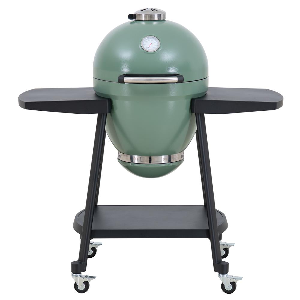 Sunjoy 20IN Egg-shaped Grill with Pizza Plate