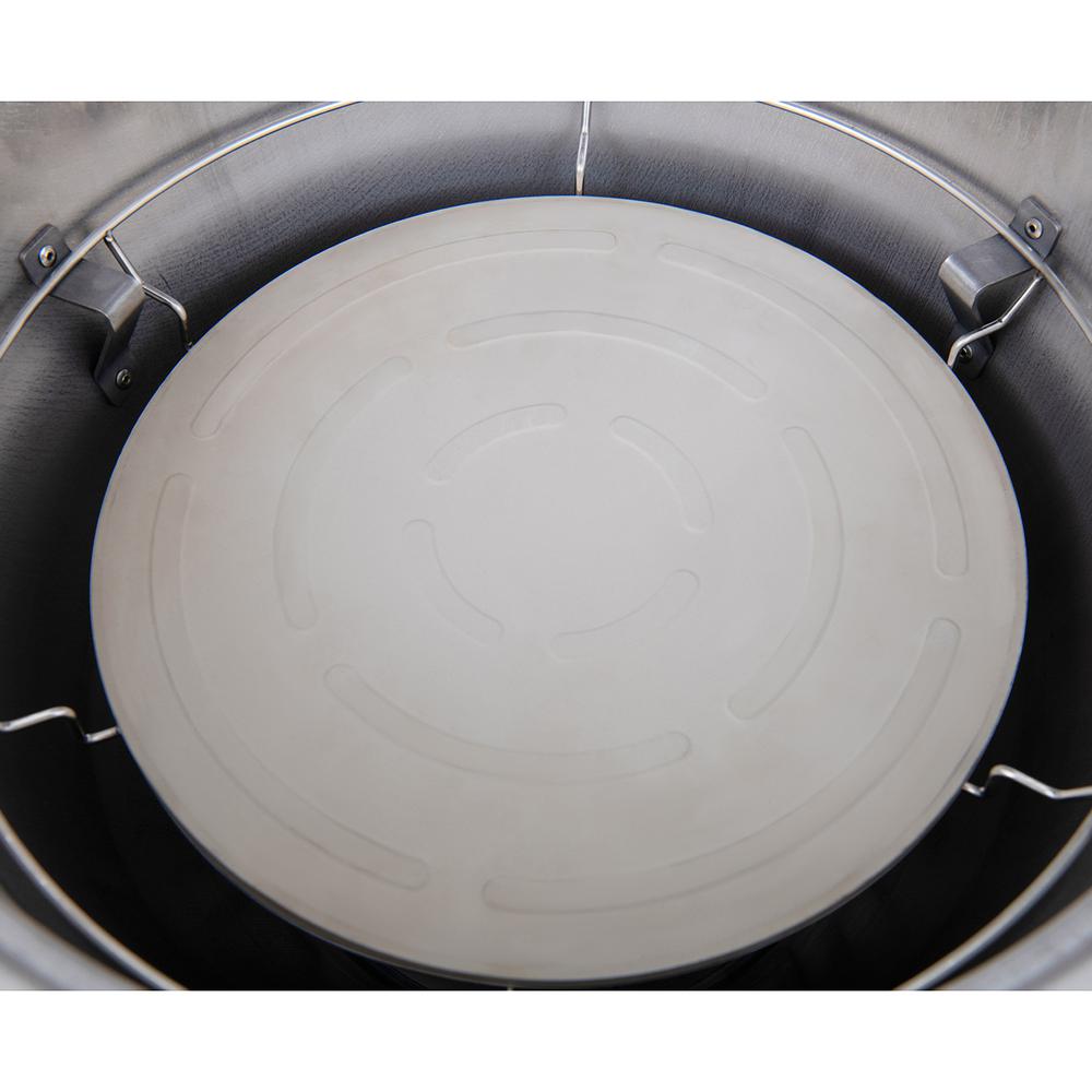 Sunjoy 20IN Egg-shaped Grill with Pizza Plate