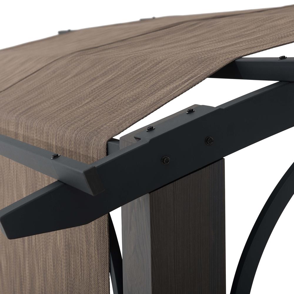 10 ft. x 12 ft. Dylon arched roof Pergola