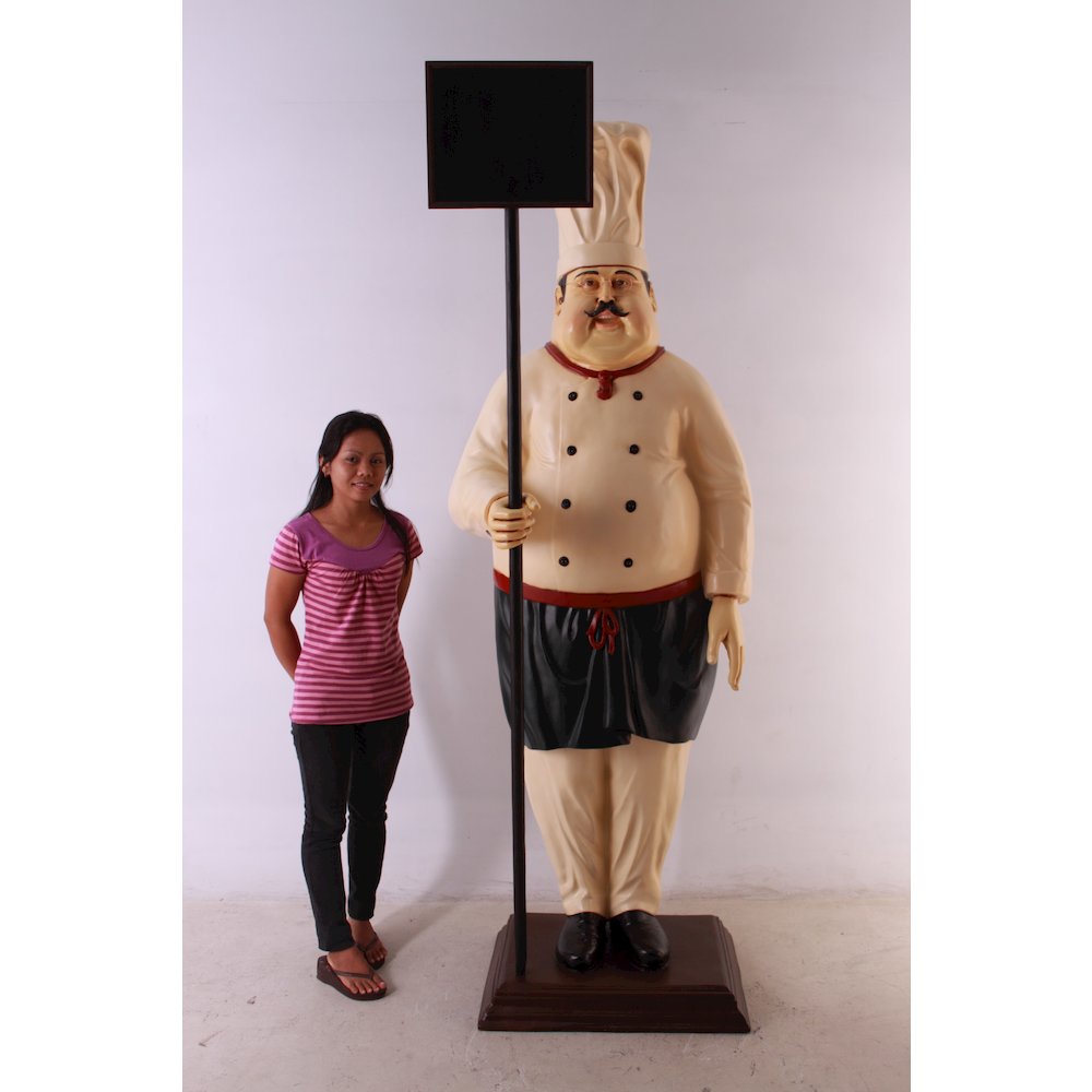 Large Cook with Chalkboard