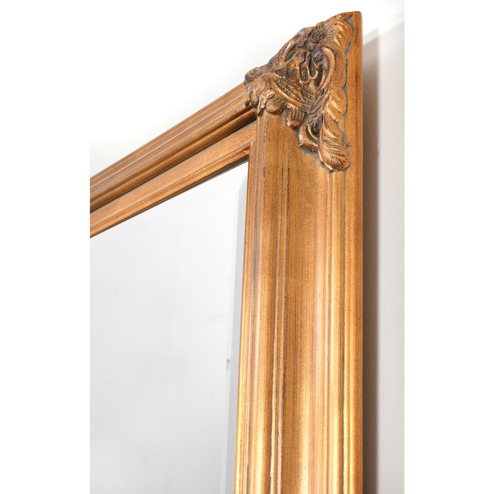 Mini Grand Victorian Mirror 24×36 Antique Gold