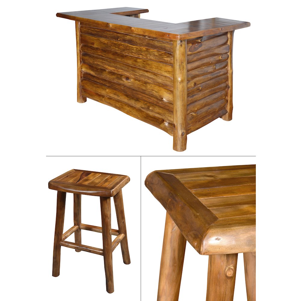 Adirondack Teak Bar Set of 5 (KIT)