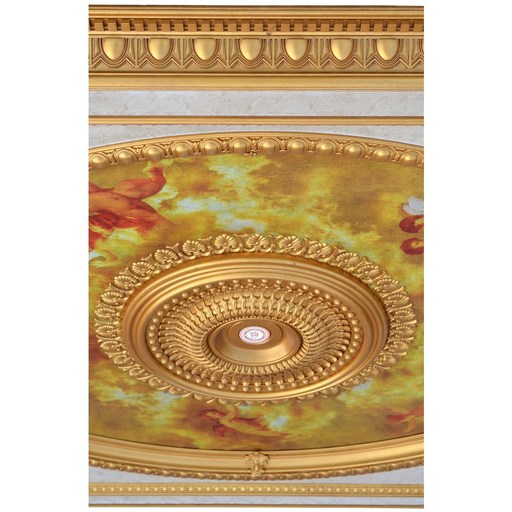 Classical Design Rectangular Ceiling Medallion 6ft x 8ft