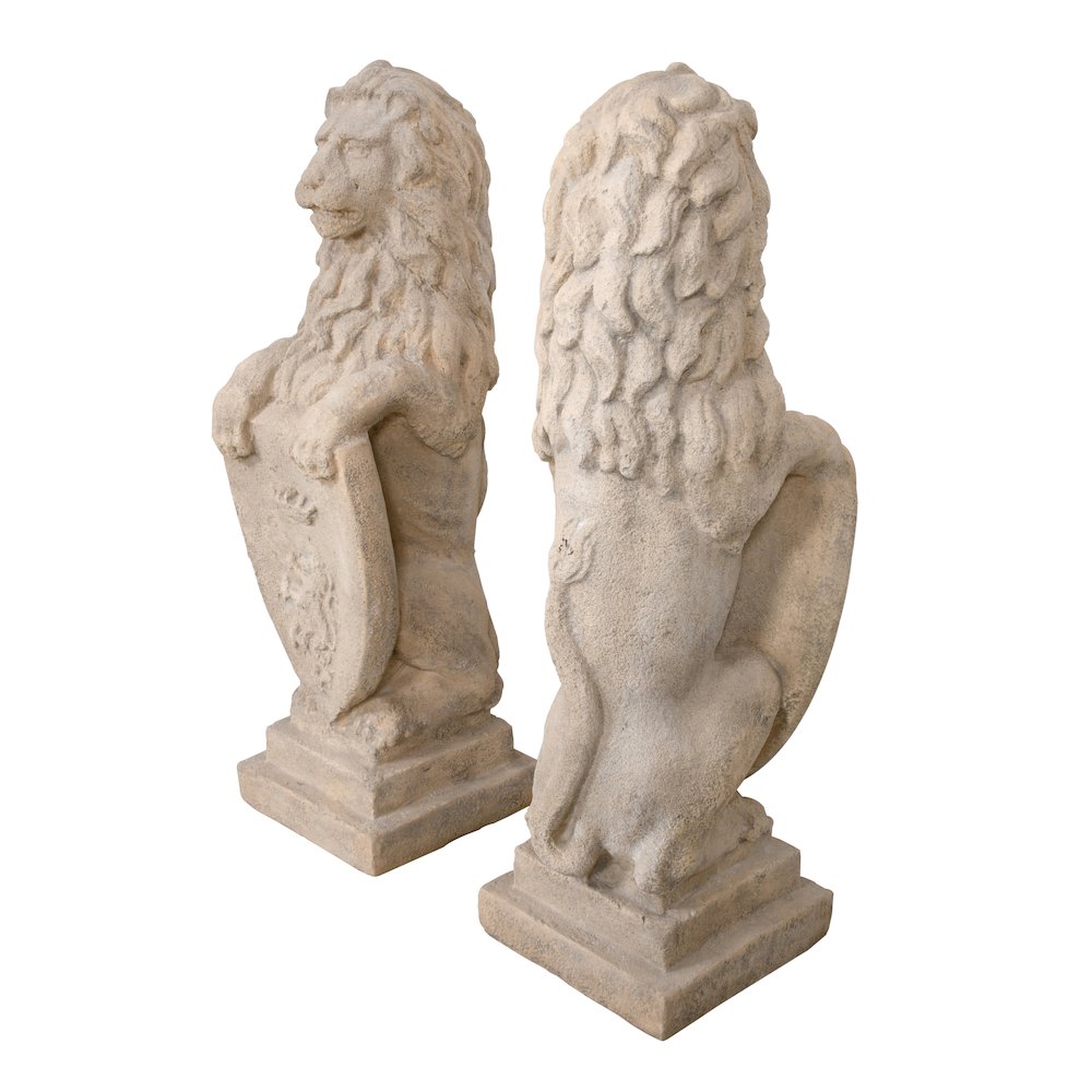 Heraldic Lion Set of 2 (KIT)