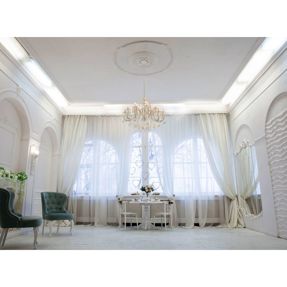 Hollywood Brush 18 light Silver Chandelier