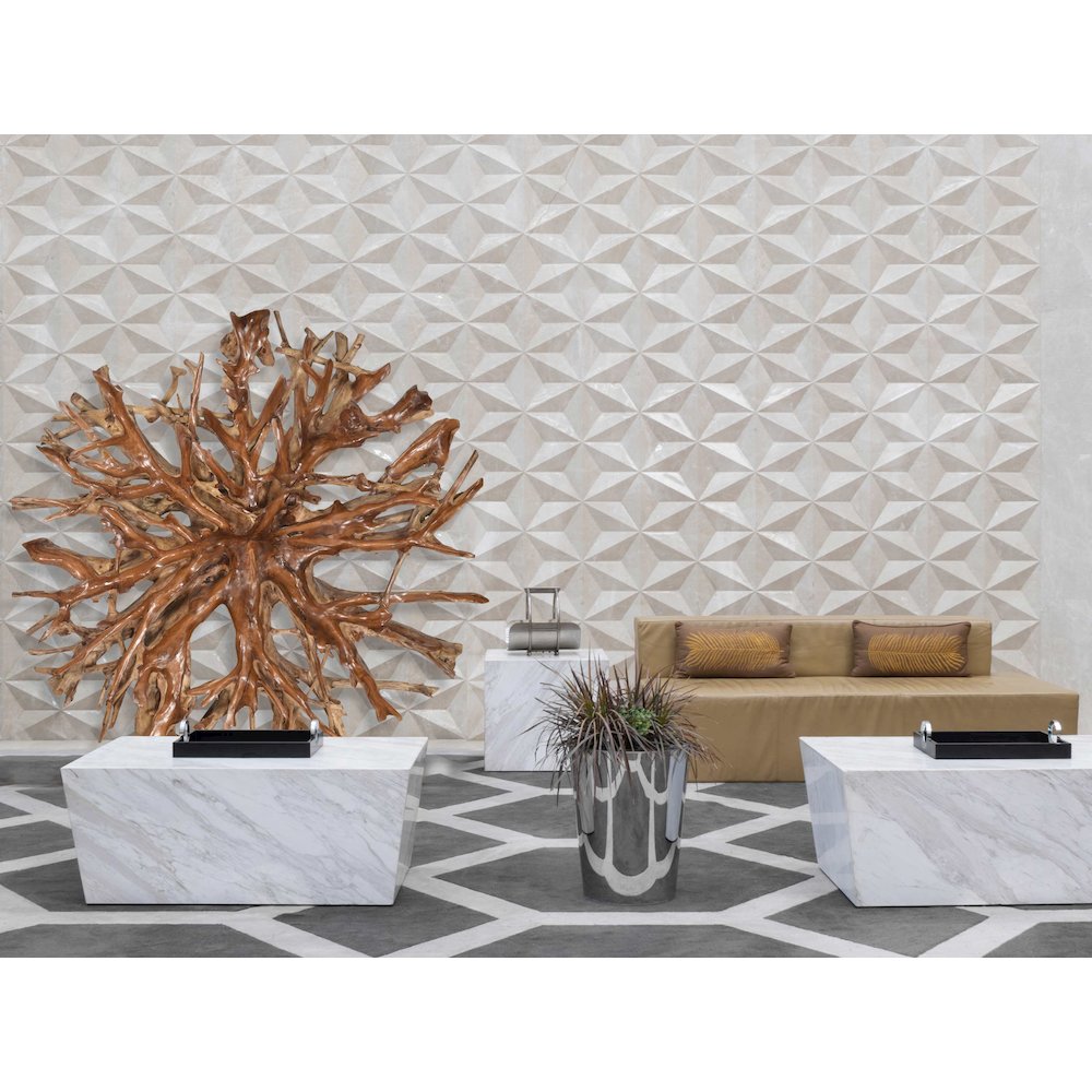 Teak Root Architectural Piece with Stand  B