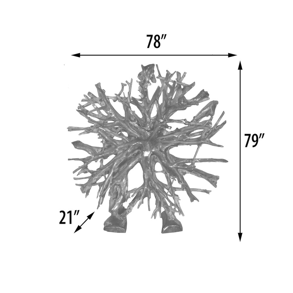 Teak Root Architectural Piece with Stand  B