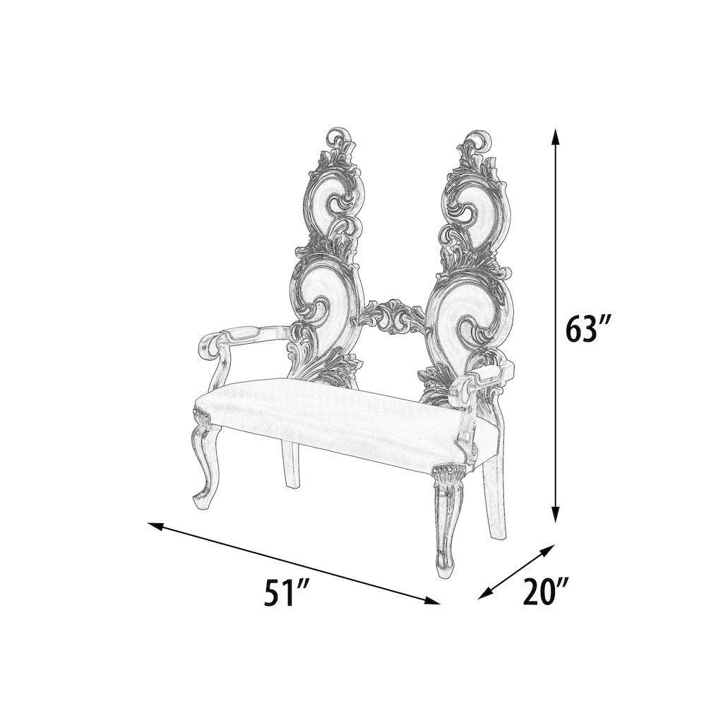 Platine Luxury Italia Settee