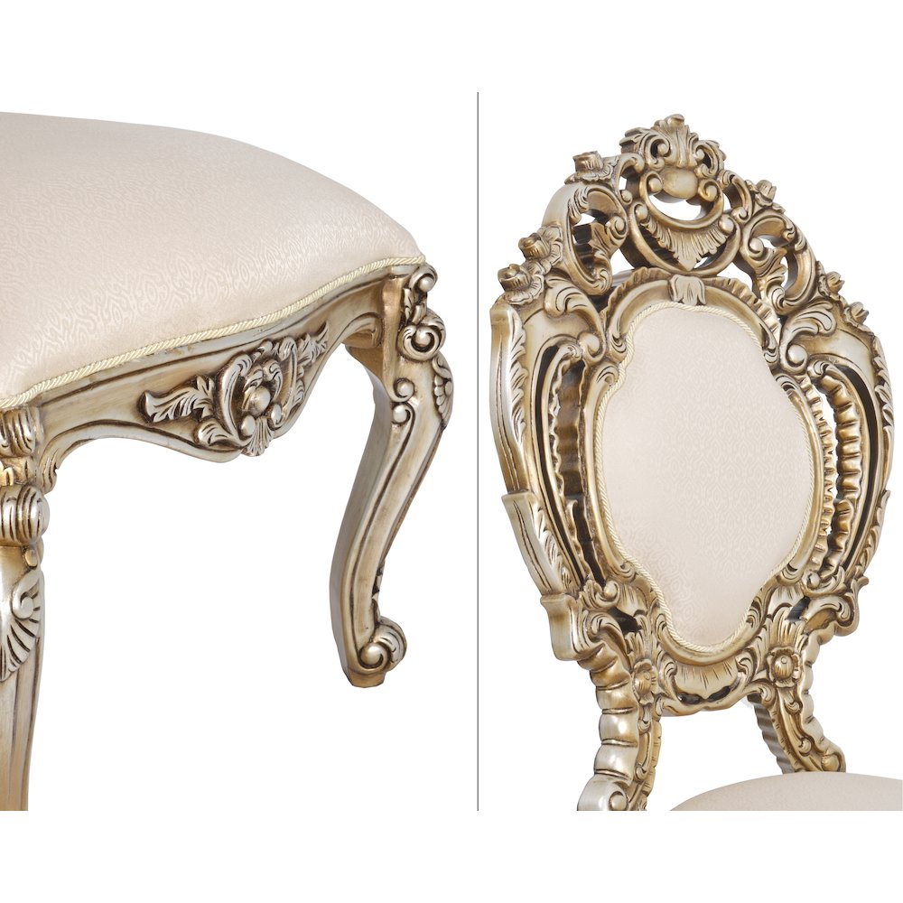 Platine Rococo Dining Side Chair
