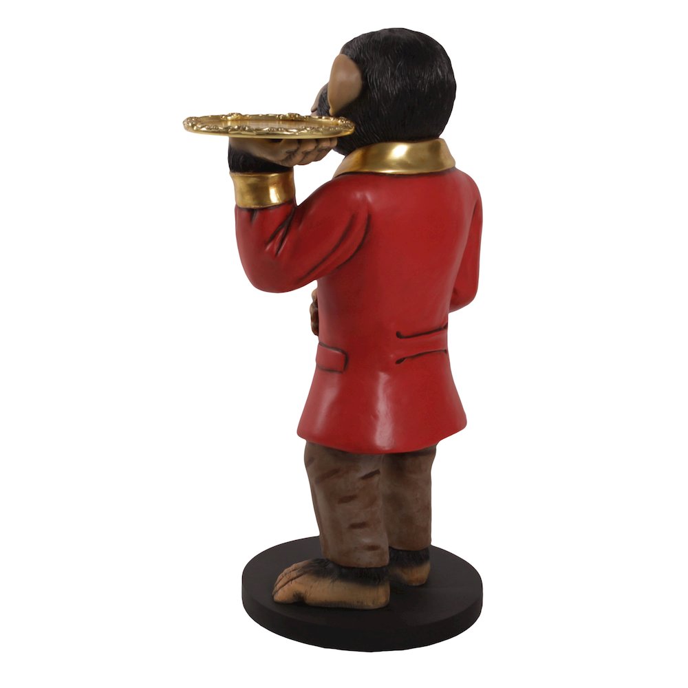 Chadsy the Chimp Waiter 37.5″ Tall