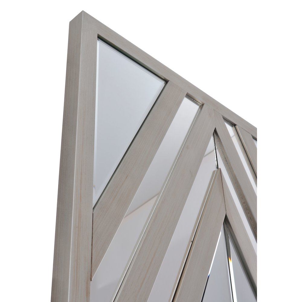 Silver Aspen Diamond 72″ Mirror