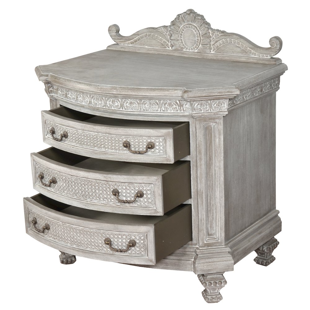 Mystique Gray Nightstand