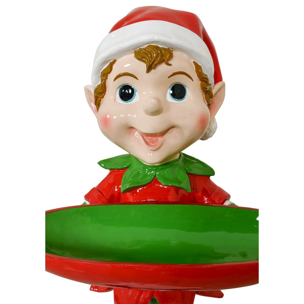 40in Holiday Elf with Tray