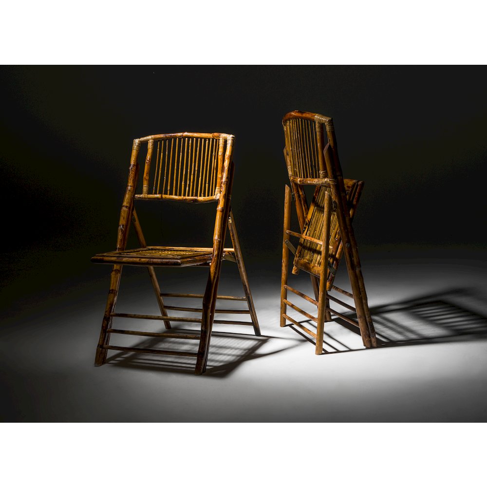 Commerical Seating Products Bamboo Folding Chairs