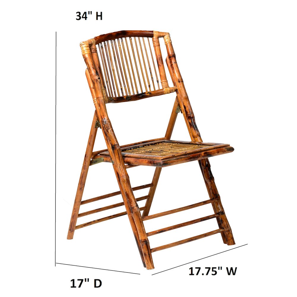 Commerical Seating Products Bamboo Folding Chairs