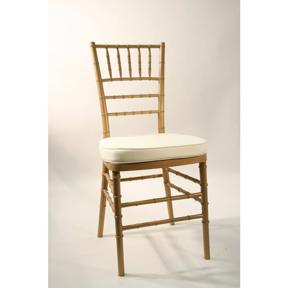 Commerical Seating Products Hoop and Loop Ivory Cushions Chairs