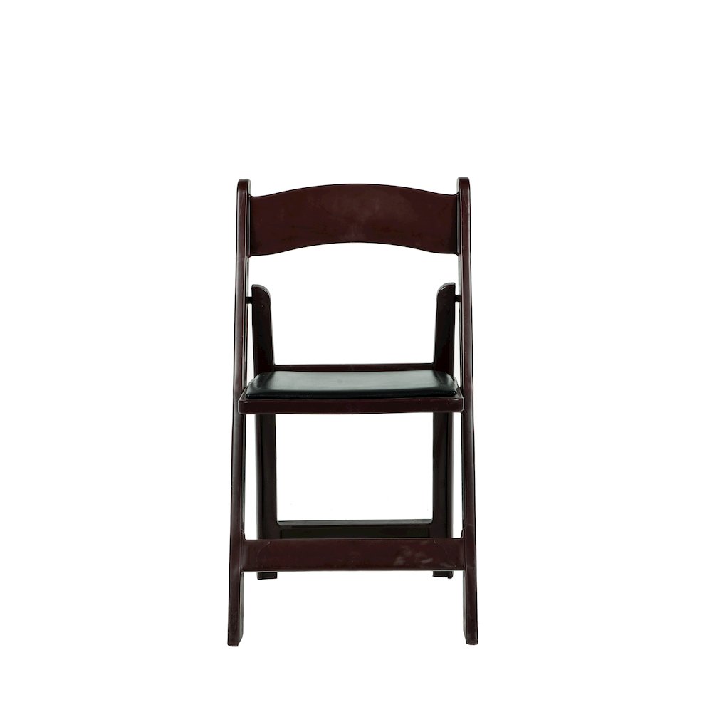 Set Of 4 Amigo Inter Stackable Resin Folding Chair With Padded Seat