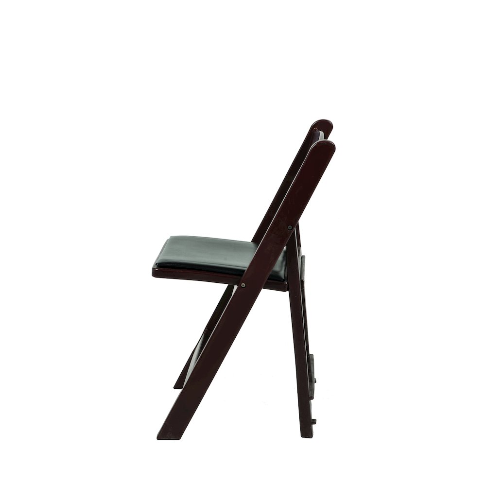 Set Of 4 Amigo Inter Stackable Resin Folding Chair With Padded Seat