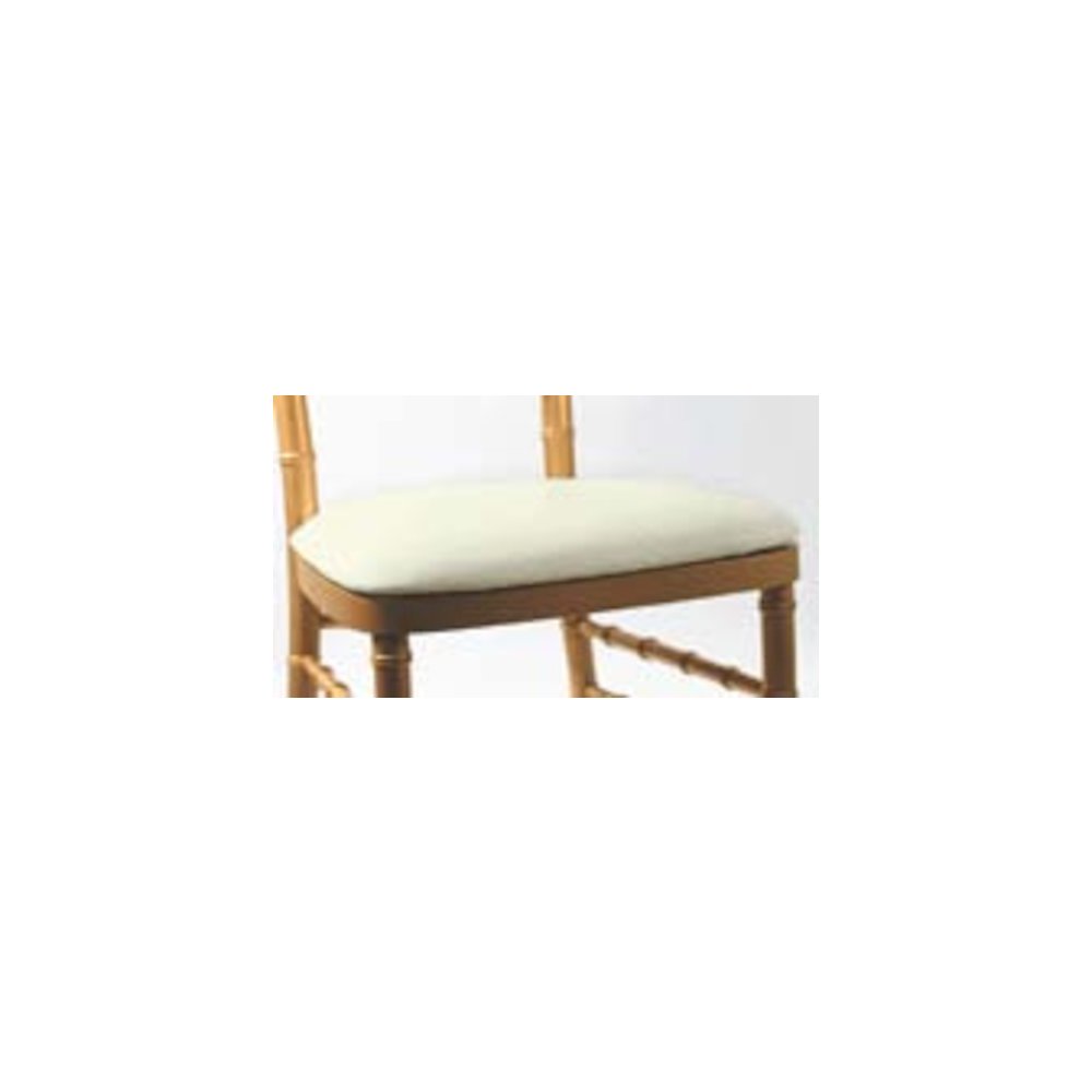 Commerical Seating Products Ivory Vinyl Cushions Chairs
