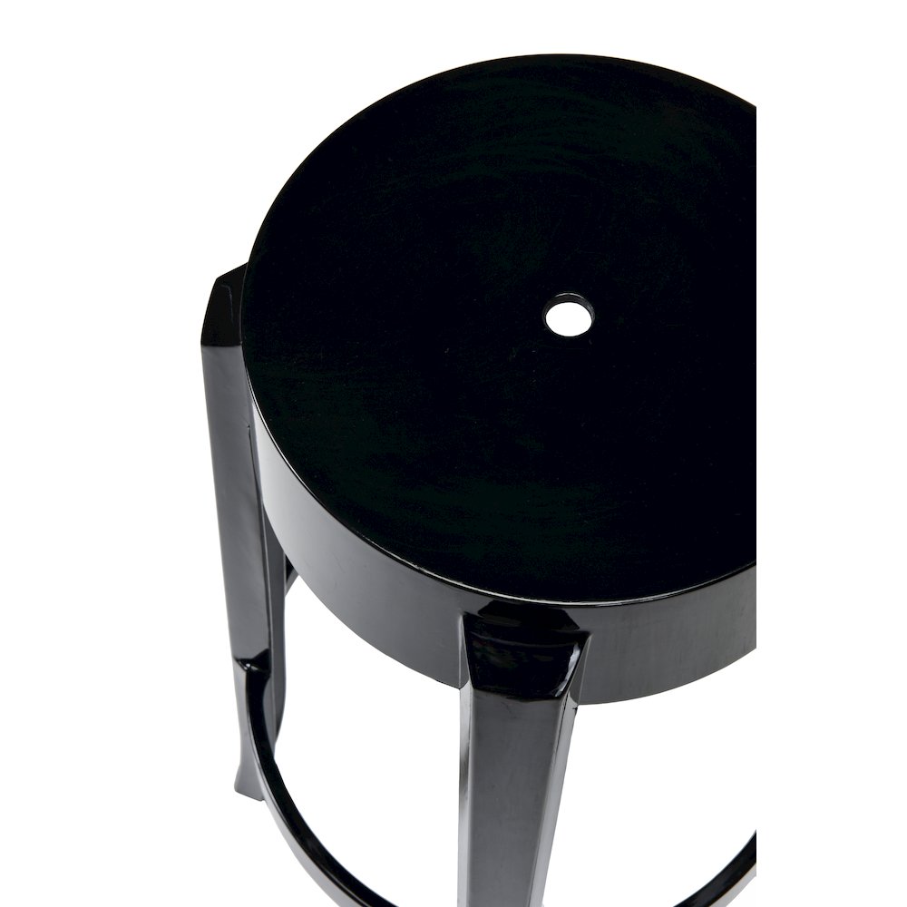 Commerical Seating Products RPC Black Kage Backless Stool Chairs