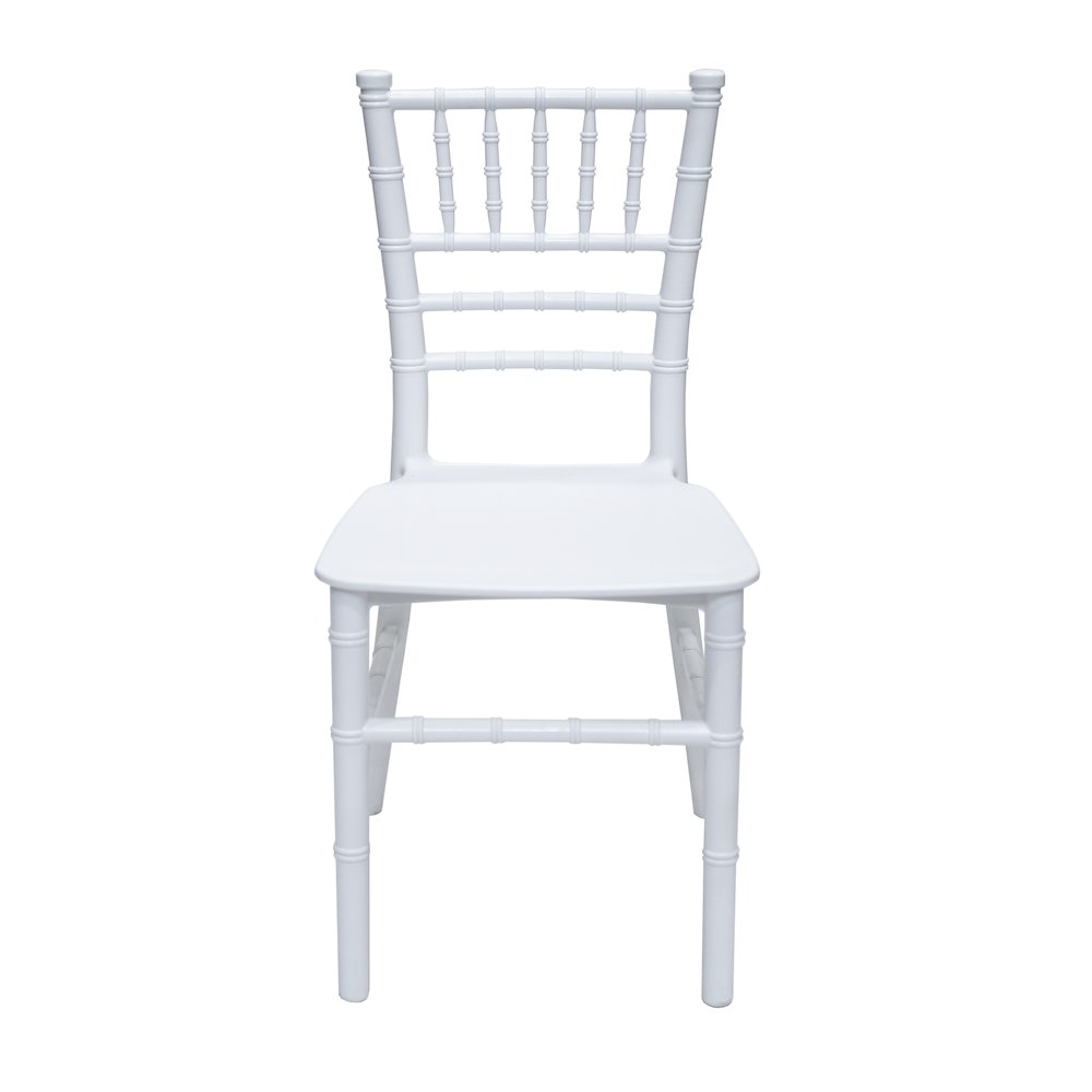 Stackable Kids White  Chiavari Stackable Chair