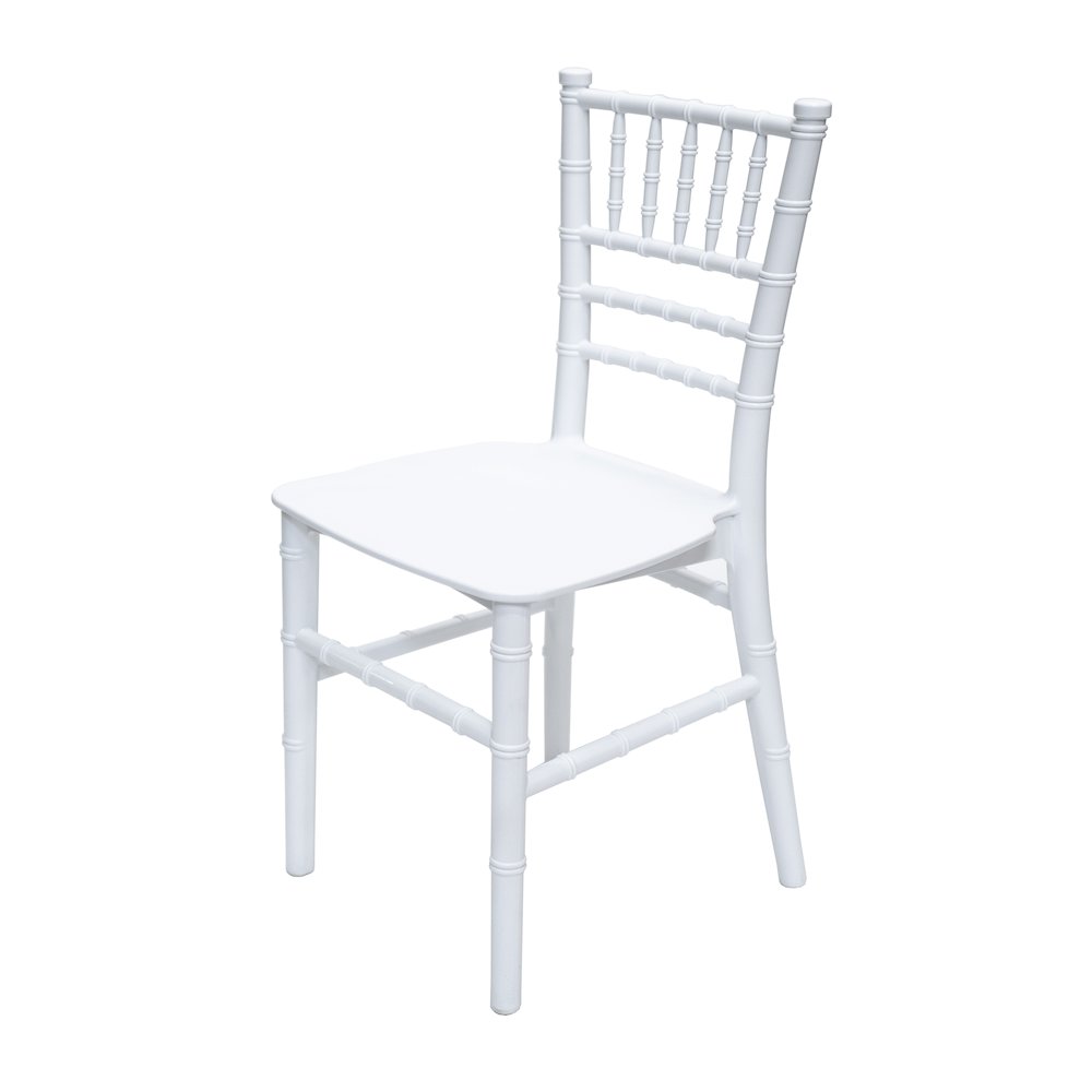 Stackable Kids White  Chiavari Stackable Chair