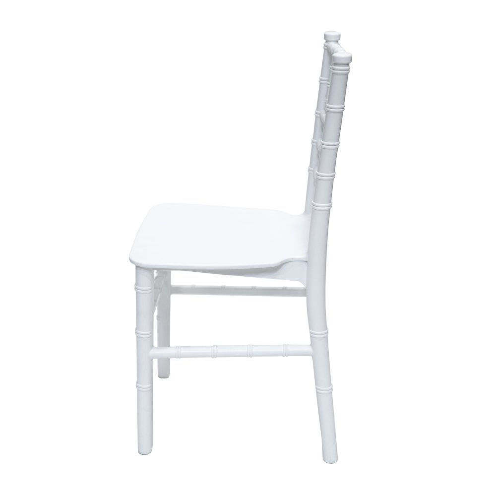 Stackable Kids White  Chiavari Stackable Chair