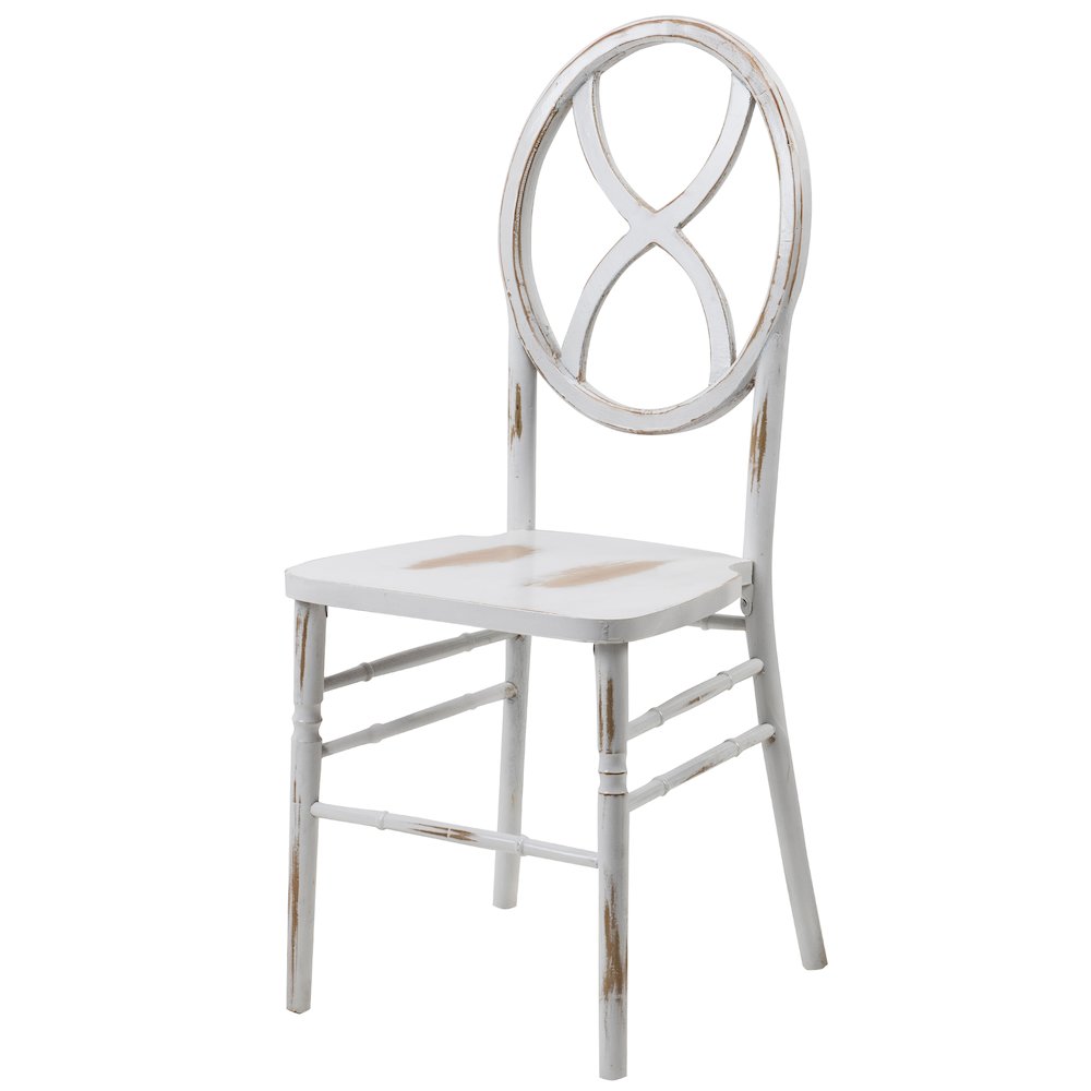 Commerical Seating Products Diamond Lime White Wash Wood Chairs
