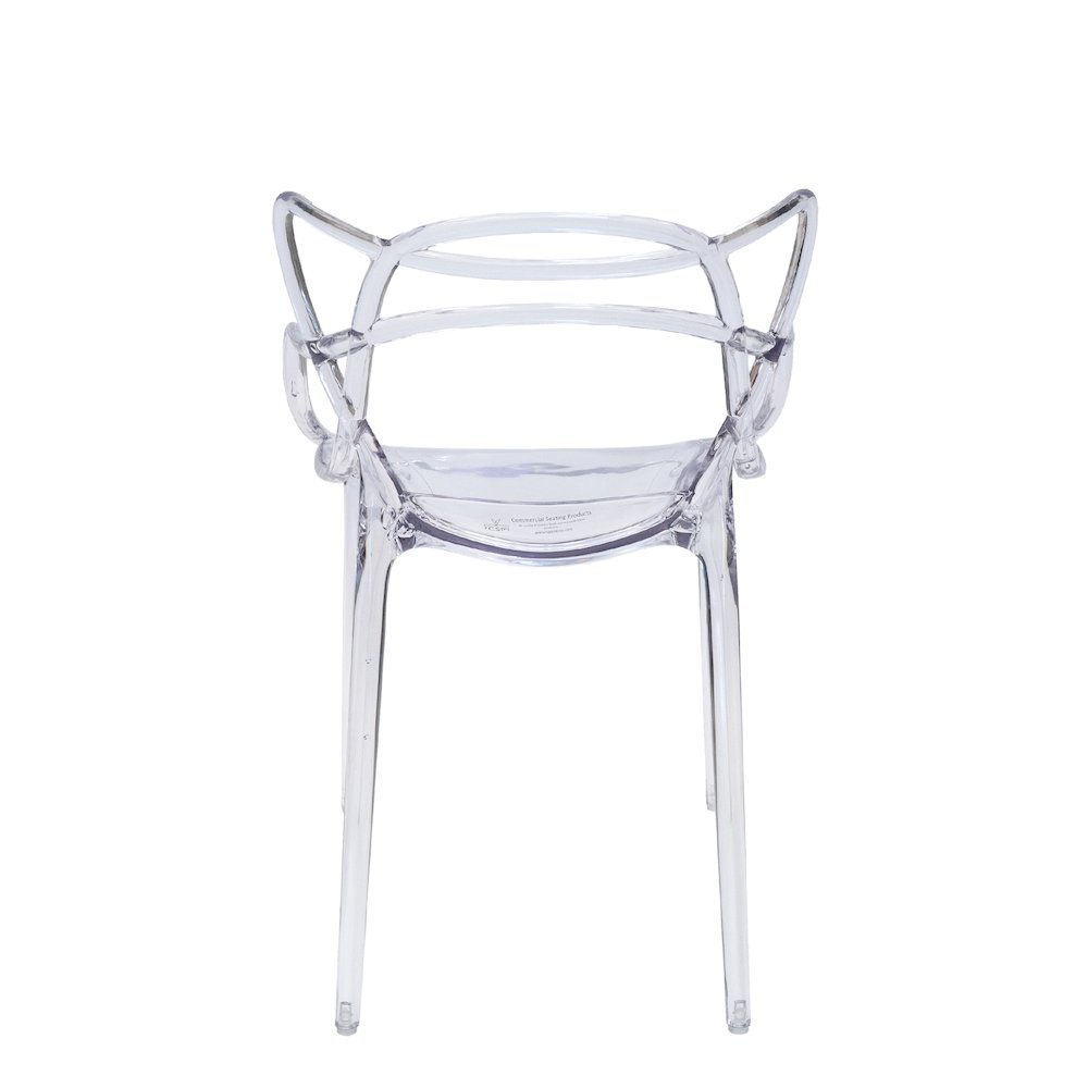 Commercial Seating Products David Chair In Clear