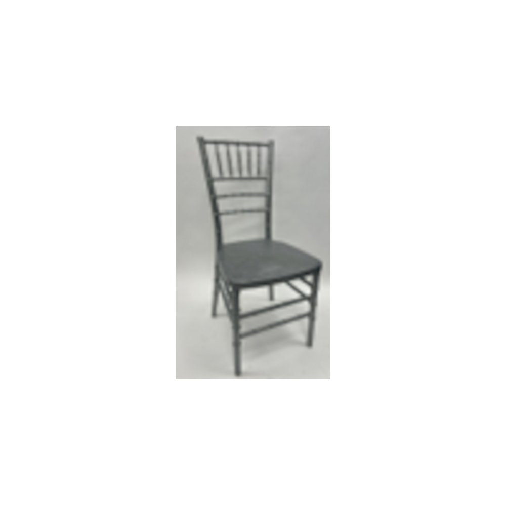 Set Of 1 Max Resin Steel Core Chiavari – Chrome (Assembled)