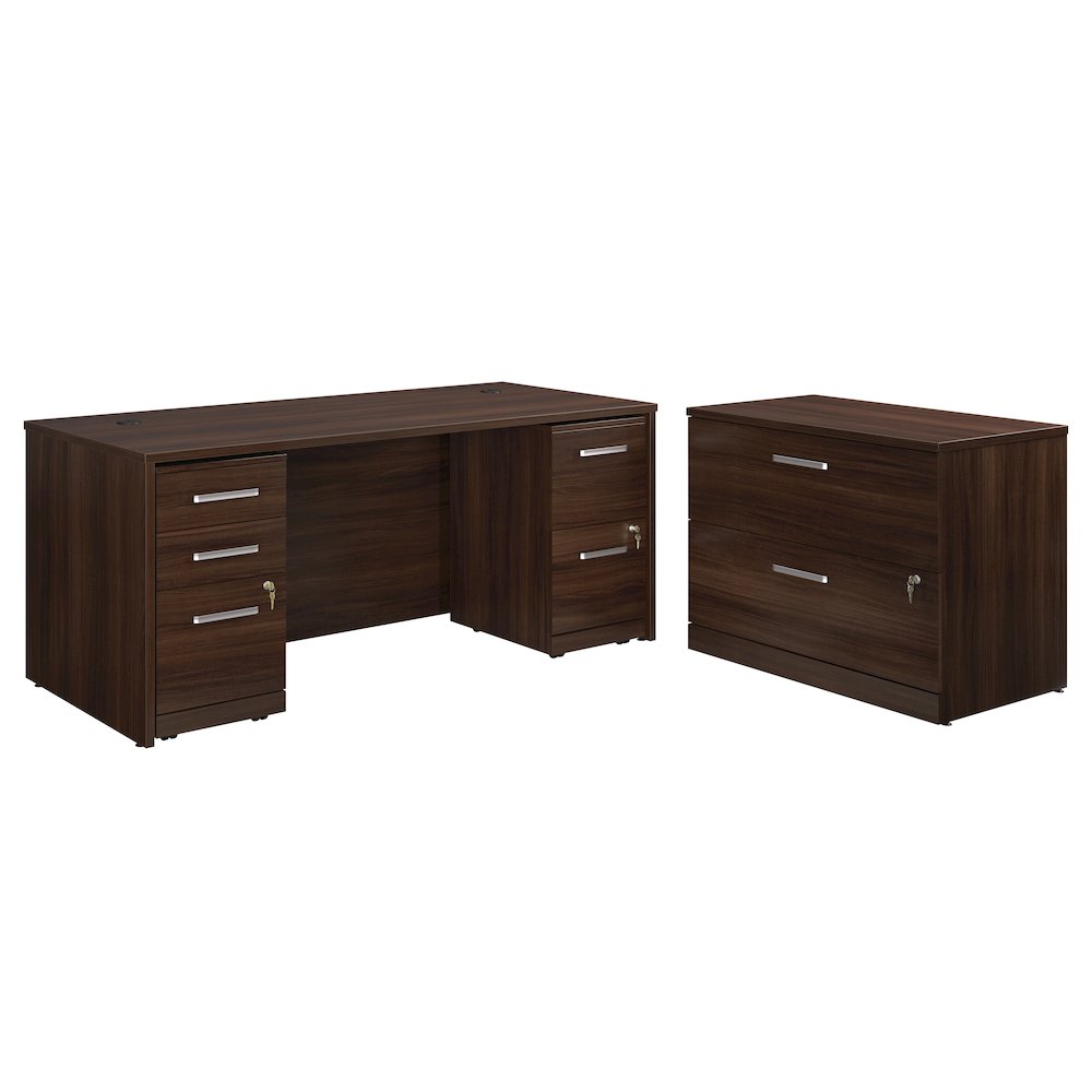 Affirm 72×30 Shell 2&3 Drawer Pedestal LAT Ste