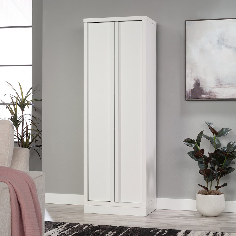 White finish