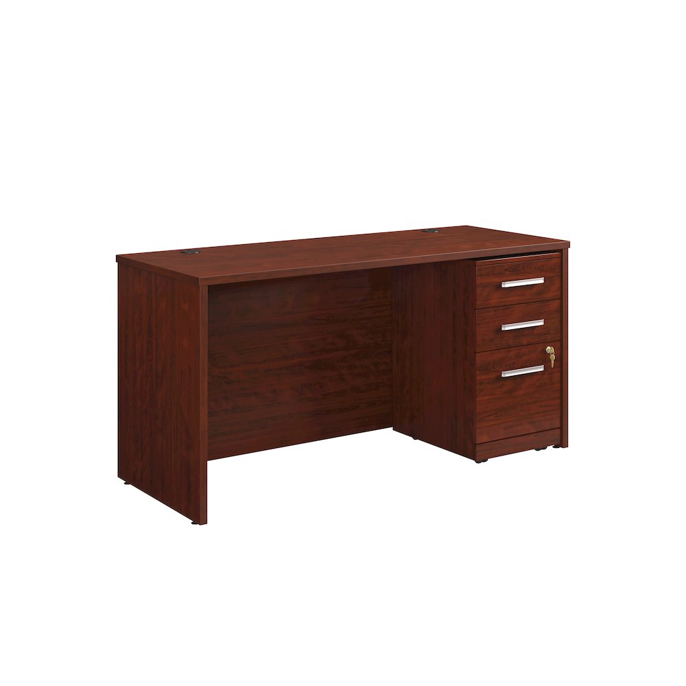 Affirm 60″ x 24″ 1-File Single Ped Desk