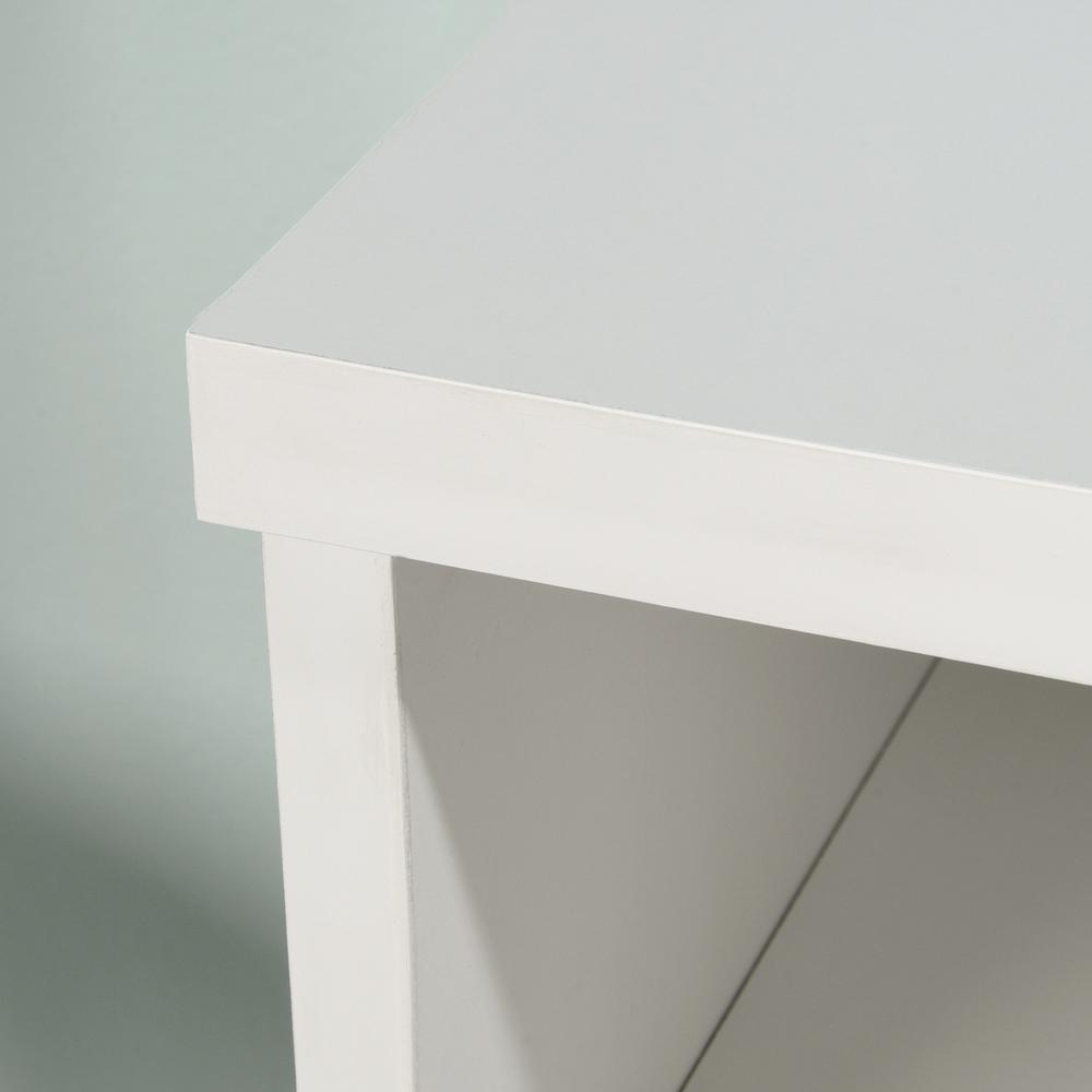 White finish