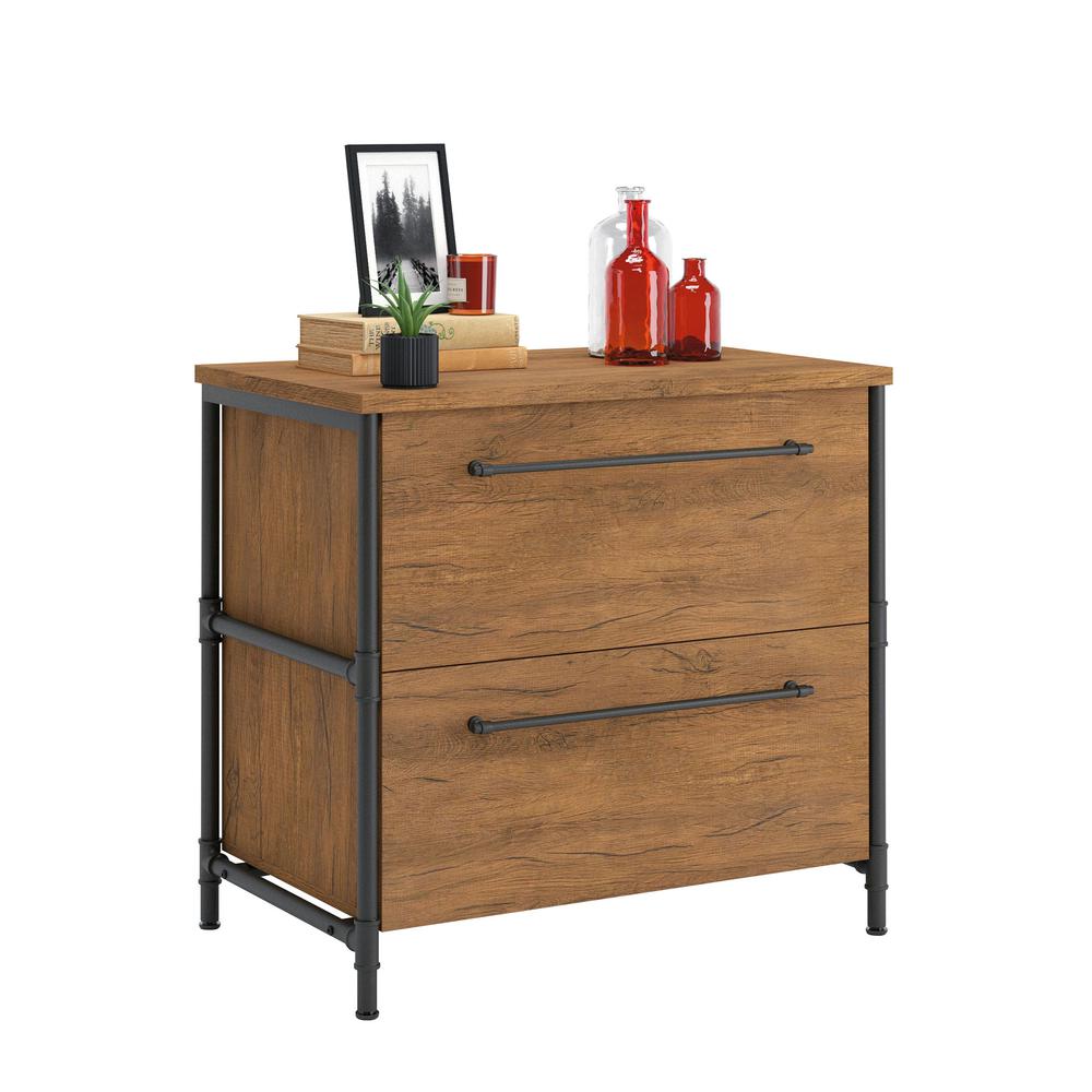 Checked Oak finish
