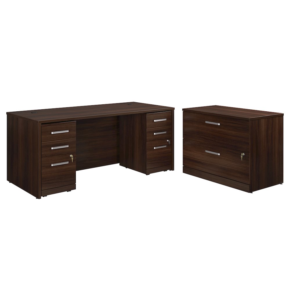 Affirm 72×30 Desk 3 Drawer Pedestal LAT Ste