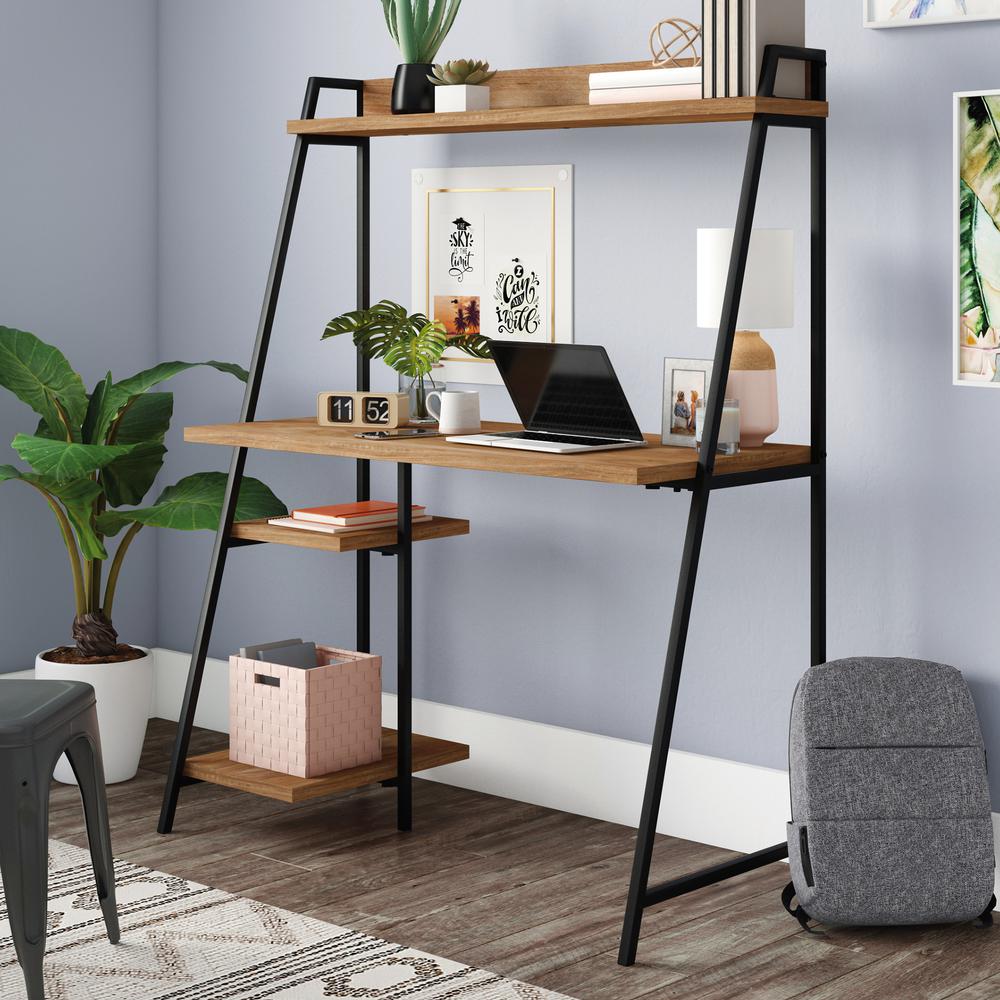 North Avenue Computer Desk with Hutch