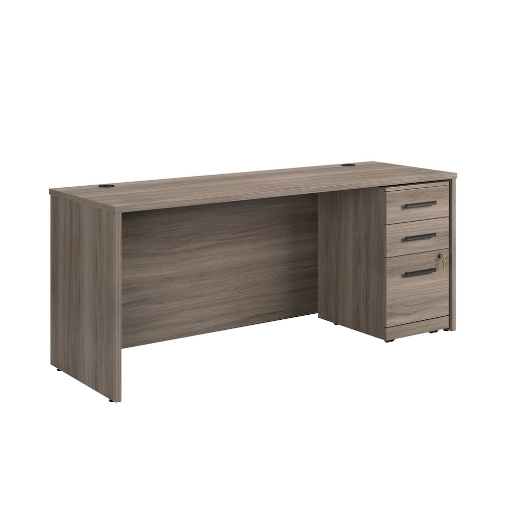 Affirm 72 X 24 Shl 3 Drawer Pedestal Ste