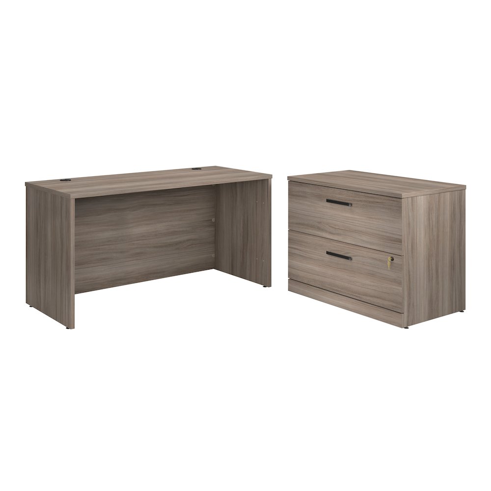 Affirm 60″ Desk & Lateral File