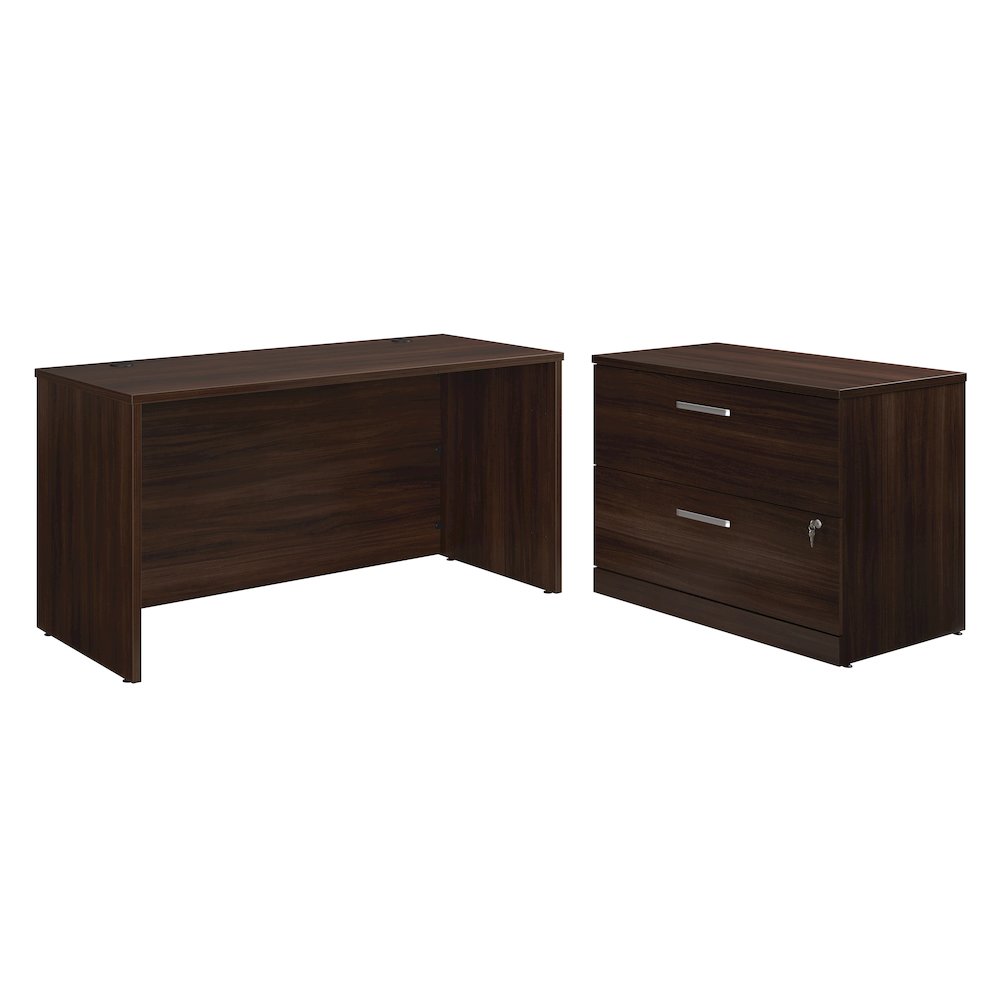 Affirm 60″ Desk & Lateral File