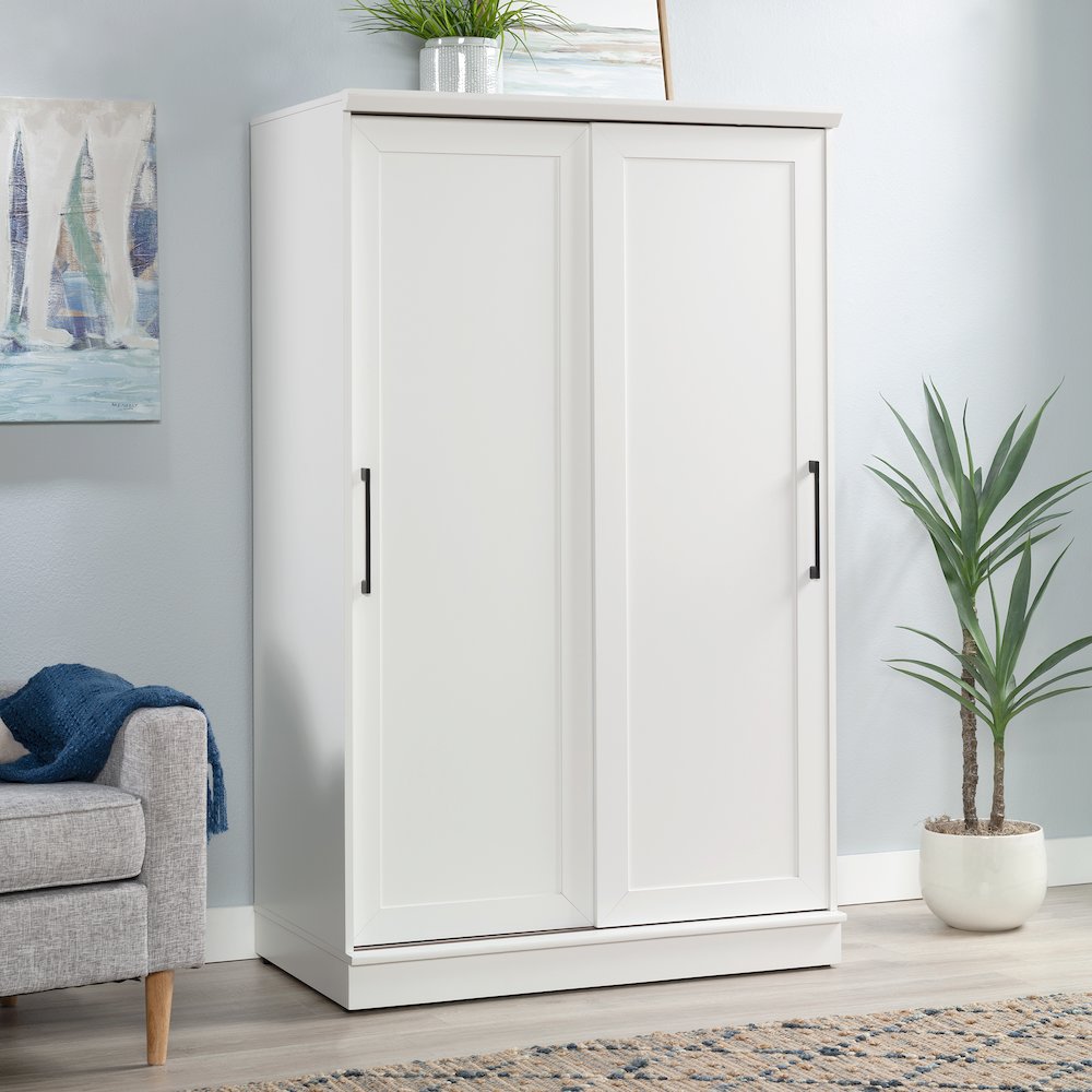 White finish
