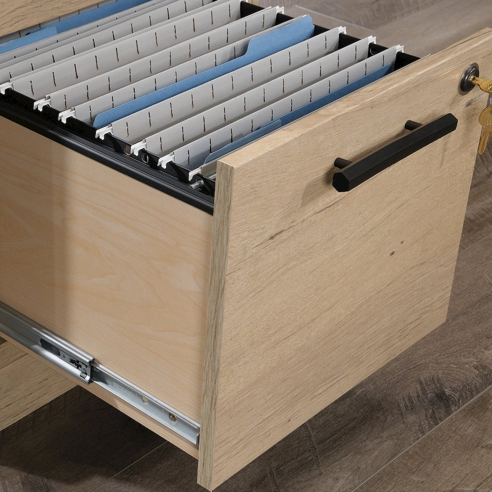 Aspen Post L Desk W/Hutch Pmo Ste