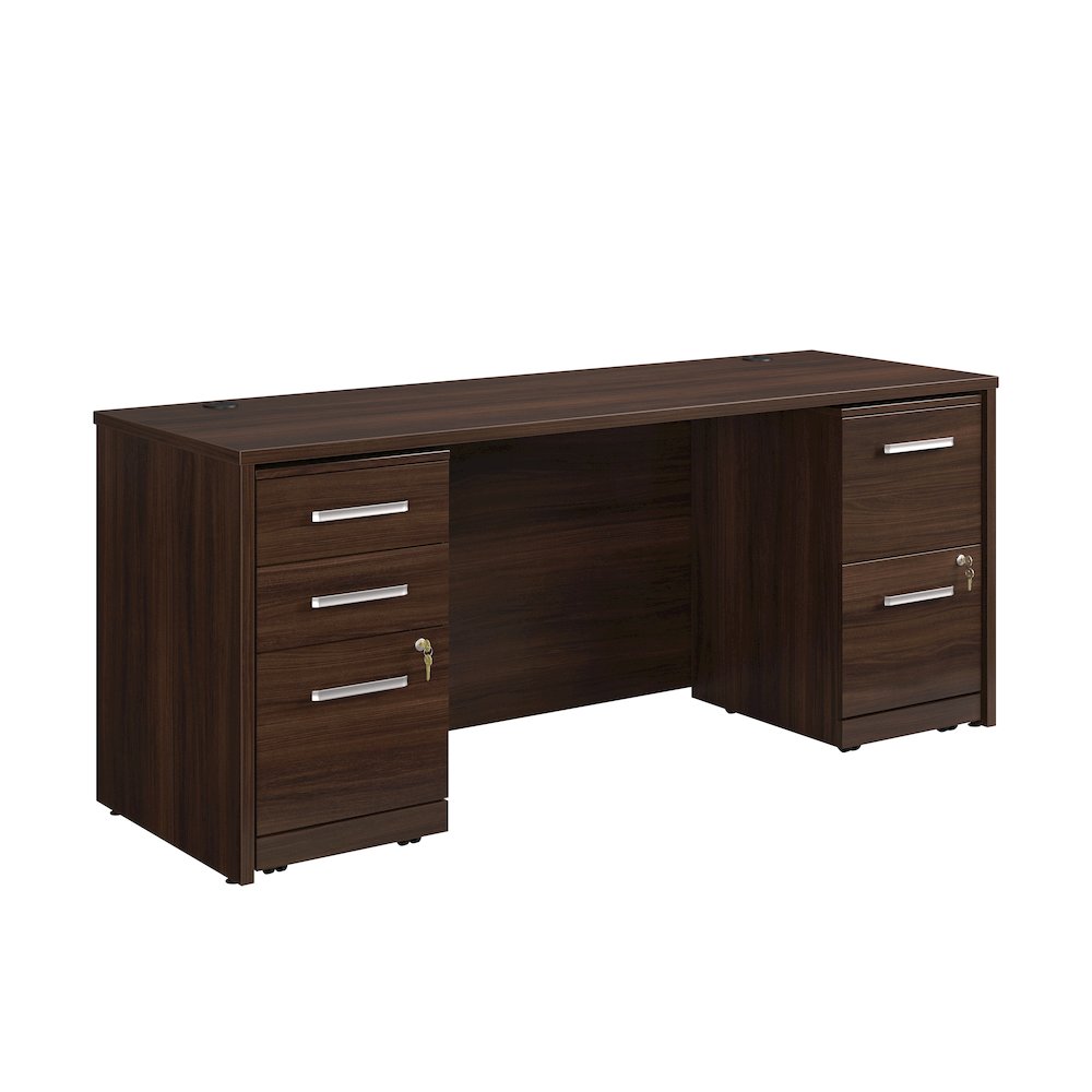 Affirm 72×24 Shell 3&2 Drawer Pedestal Ste