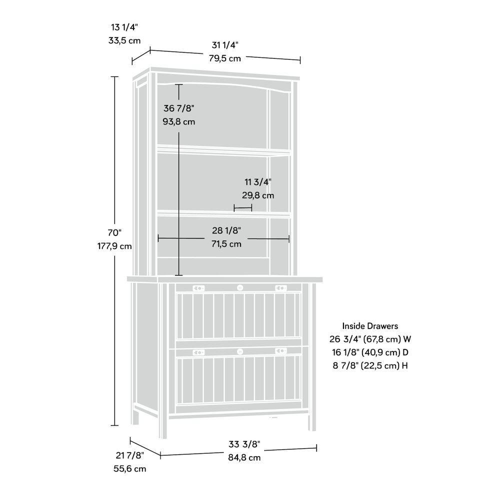 Costa Lateral File and Hutch Ste