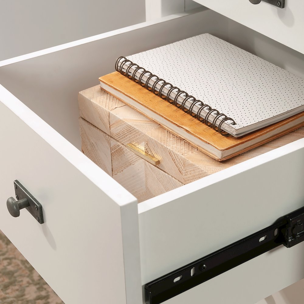Cottage Road Executive Desk w/Hutch Ste