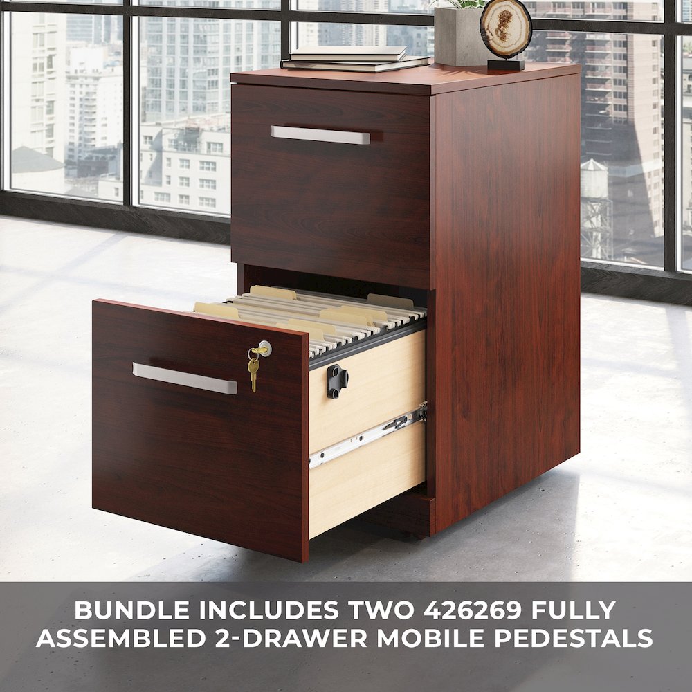 2-Drawer Pedestals (X2)