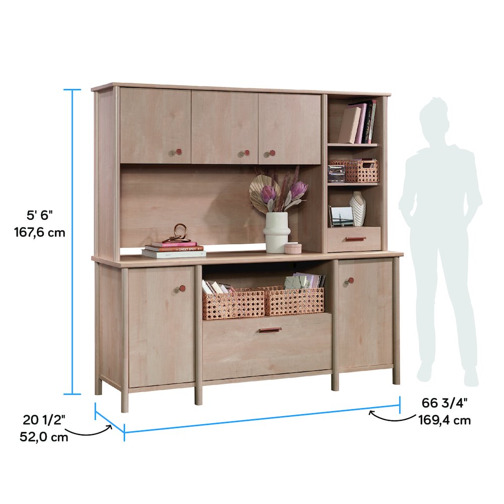 Credenza Natural Maple finish