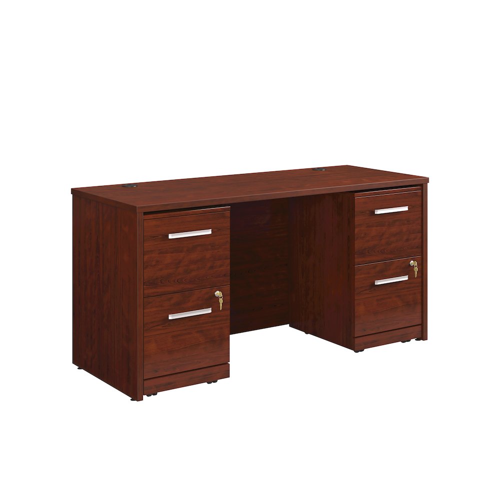 (2) 2 Drawer Pedestal