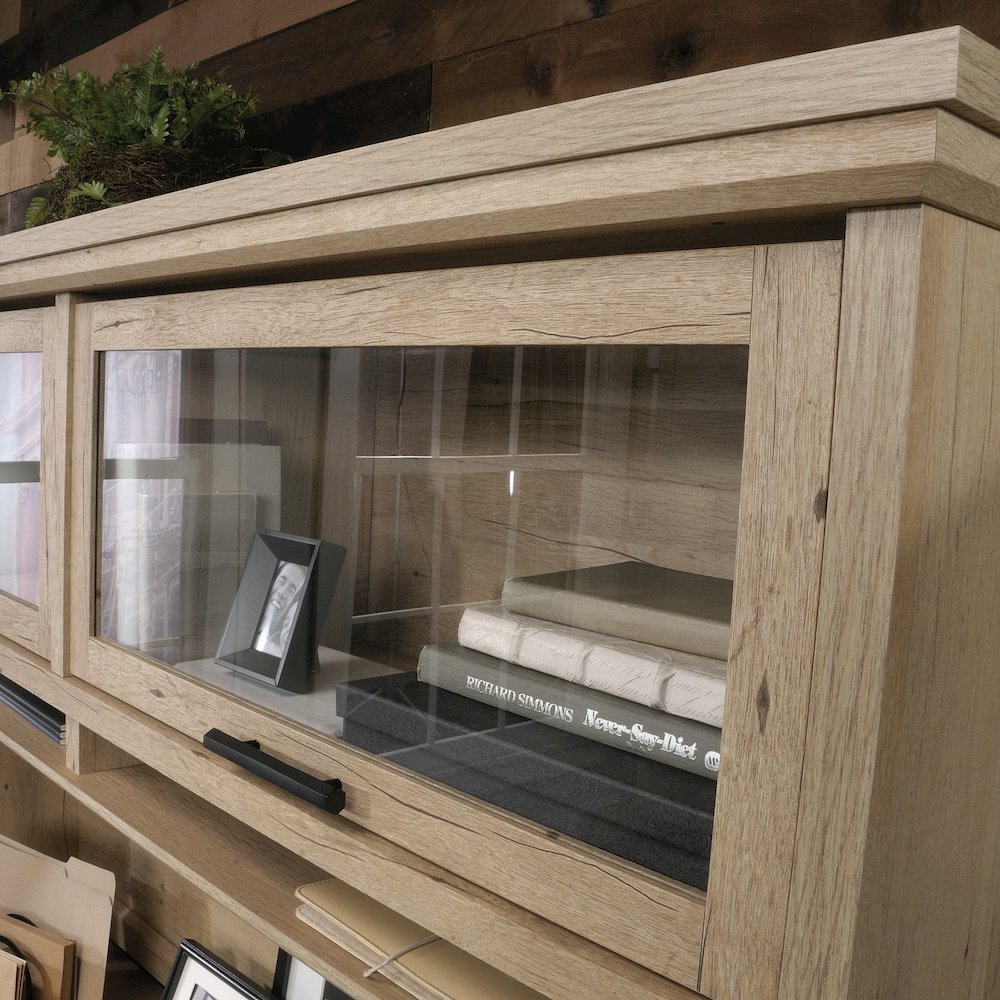 Aspen Post L Desk W/Hutch Pmo Ste