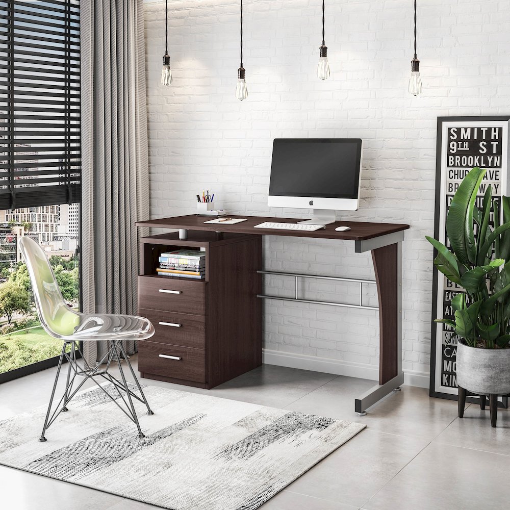 Computer Desk with Ample Storage